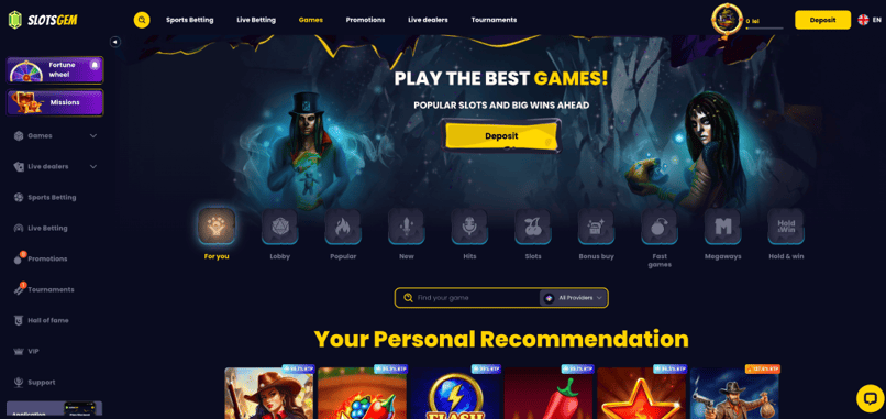 Recenzia jocurilor de casino slotsgem